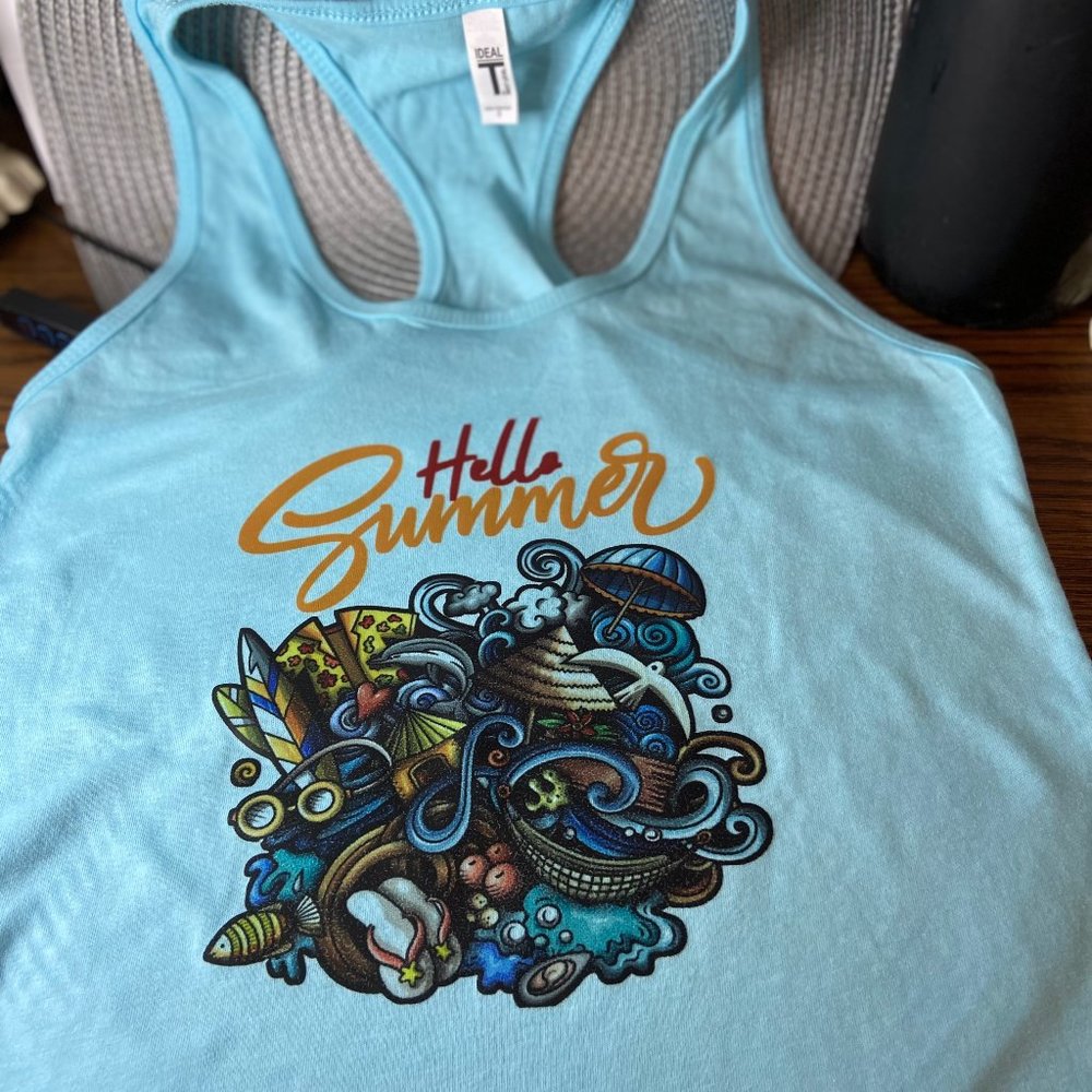 Hello Sumer NWT Tank top!